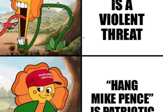 Fake outrage at it's finest