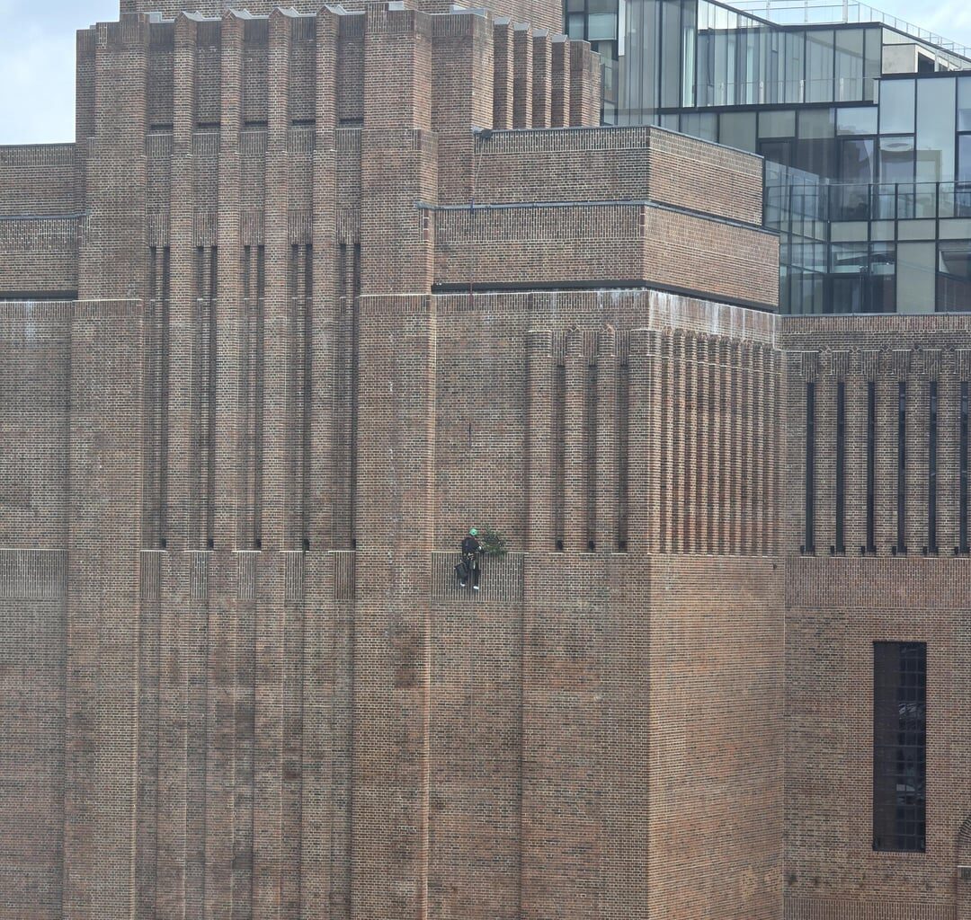 Gardening at Battersea Power Station is slightly more adventurous...