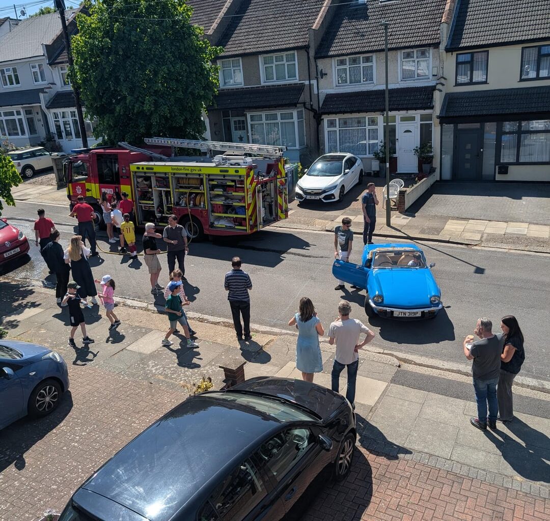 Annual street party in full flow