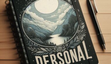 A very personal notebook.