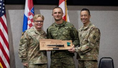Croatian soldiers win elite U.S. military competition