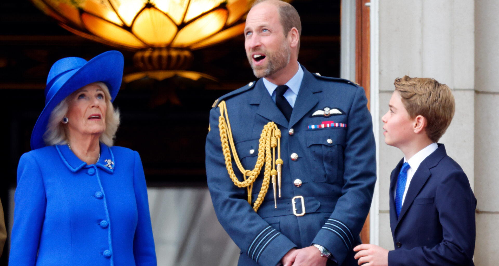 Royal Fans Praise Prince George for Intervening to Alert Prince William During an Important Moment on VE Day