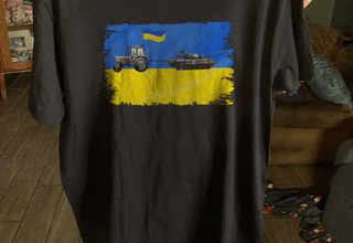 My shirt was great and it is made by a nice brand. ALWAYS STAND WITH UKRAINE.