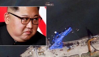 North Korea 'arrests three' over embarrassing warship blunder as Kim Jong-un vows to punish those behind 'criminal act'