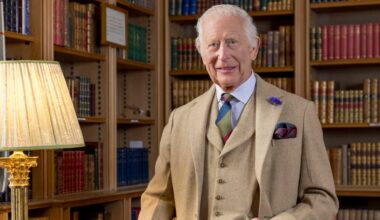 King Charles III at Balmoral earlier this year.