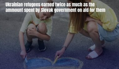 Ukrainian refugees earned 2x the amount for the Slovak Government than the amount spent on aid for them. This fact doesn’t bother Fico who claims about the budget strain caused by the immigration from Ukraine. Fico would rather lose that additional money and be friends with Putin.