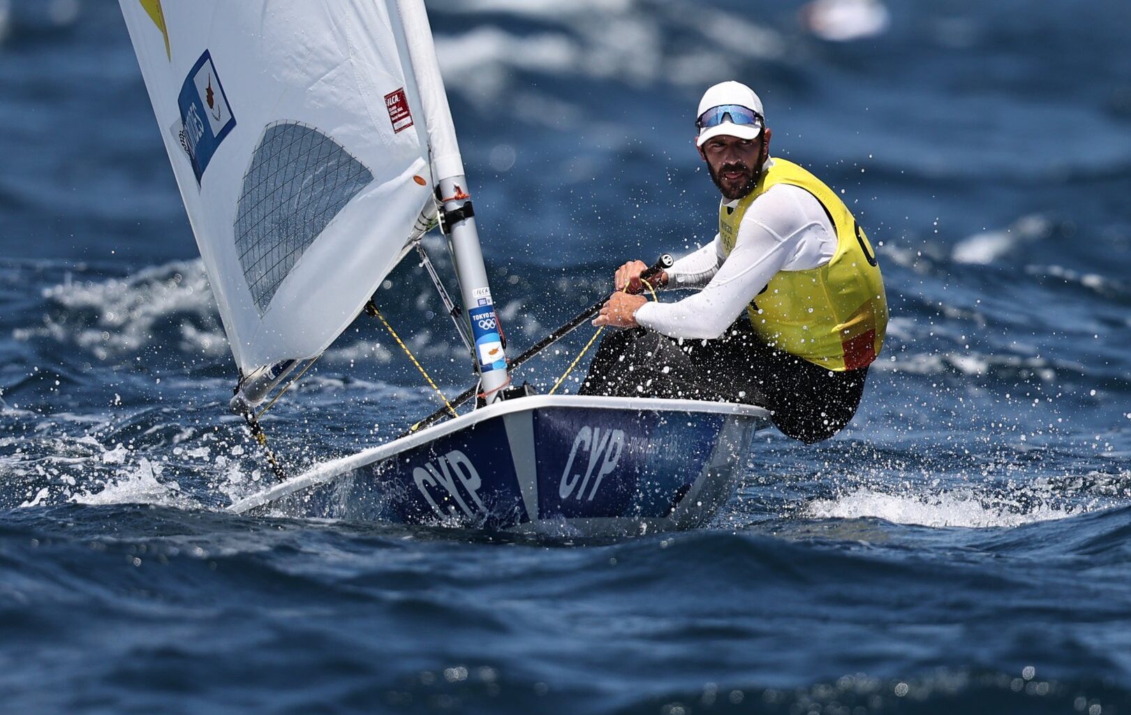cover President congratulates Kontides on success at sailing championship