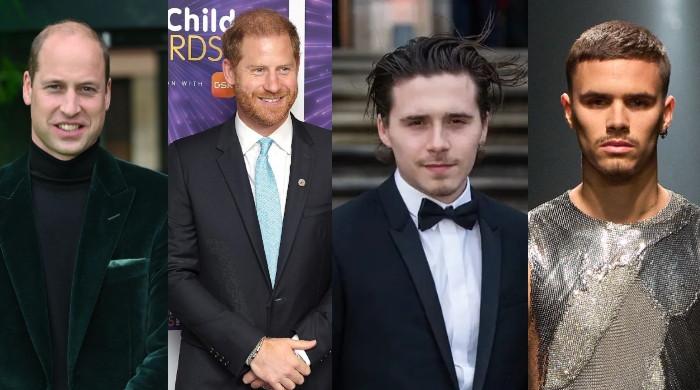 David Beckam's sons receive comparison with Prince William, Harry: Report