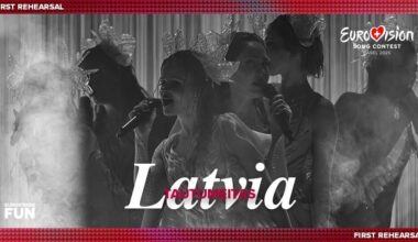 Eurovision 2025: Latvia's First Rehearsal - Eurovision News | Music