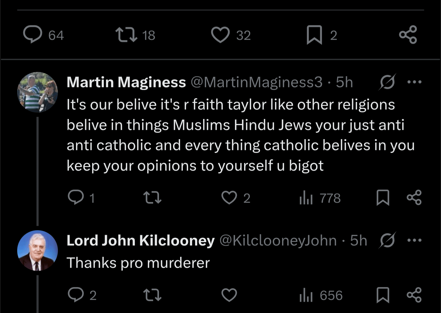 John's been on it early today