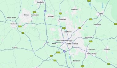 Why do people say Crewe is in the North and Stoke is in the Midlands? They are right next to each other.