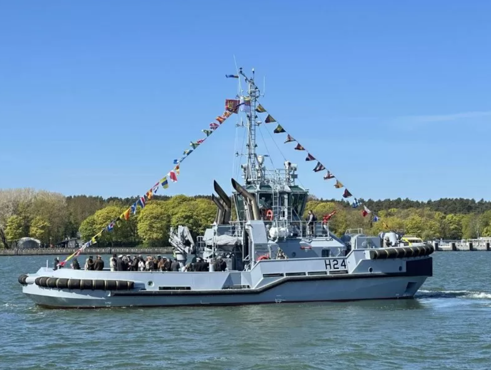 Lithuanian Navy commissions new Damen-built tugboat