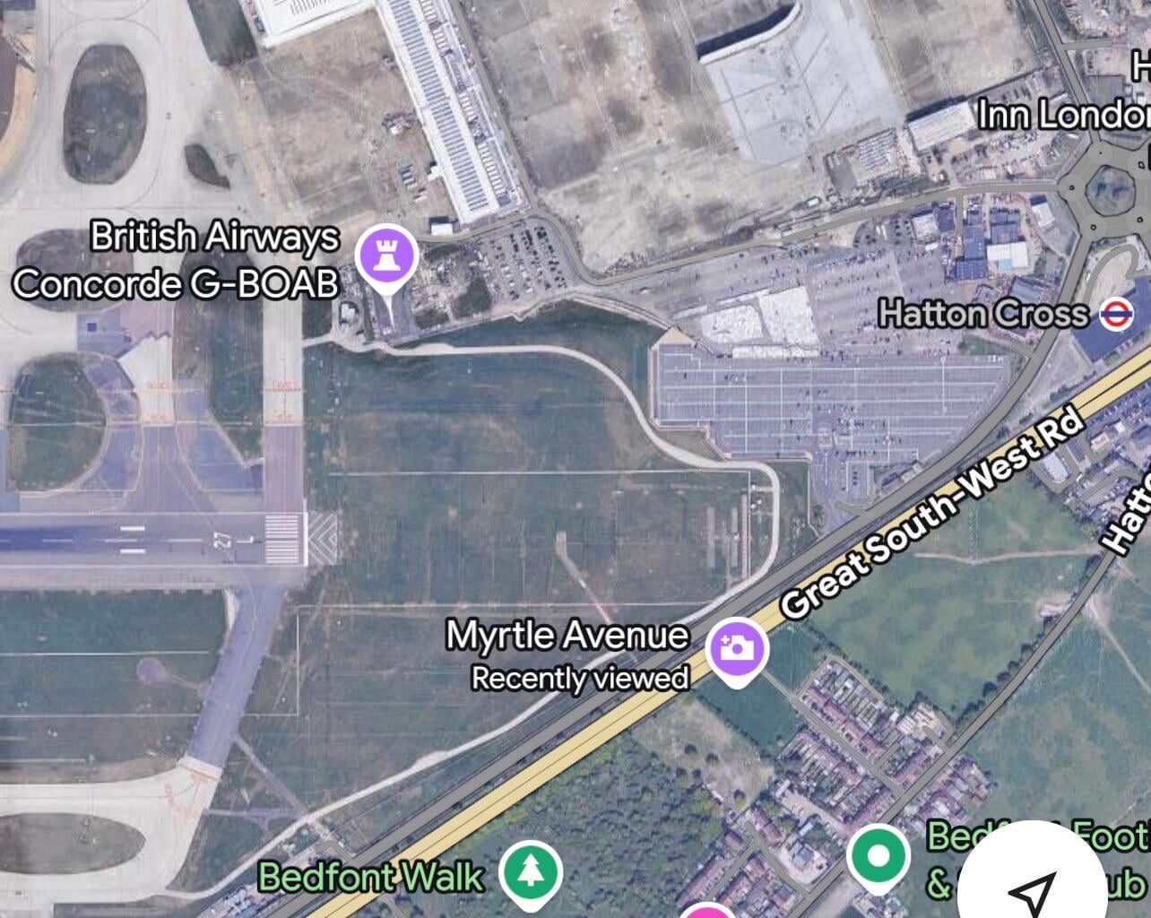 would you live this close to Heathrow for free rent?