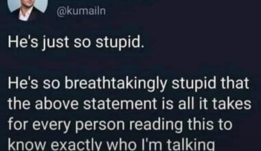 Who are we talking about?