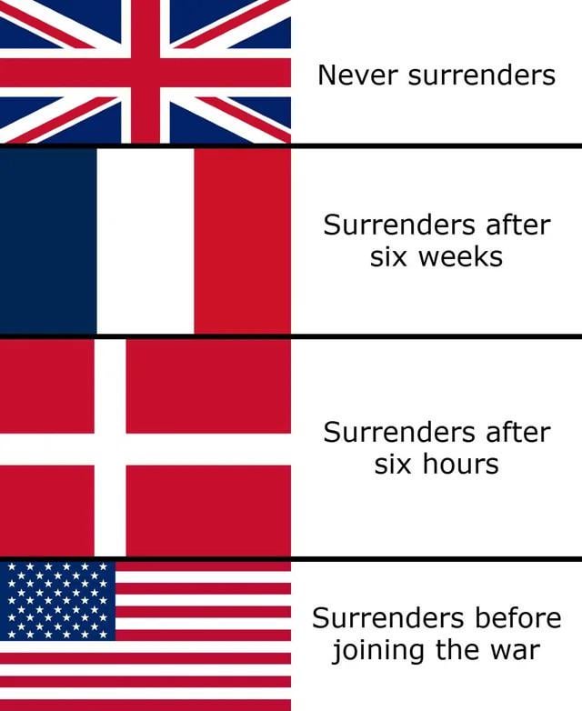 We can no longer mock the French.