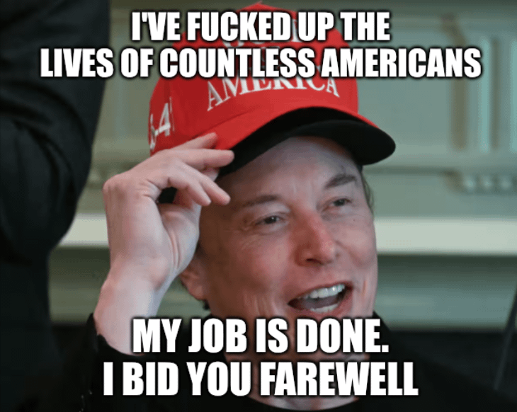 Musk is leaving his role in the Trump administration. What was he supposed to do?