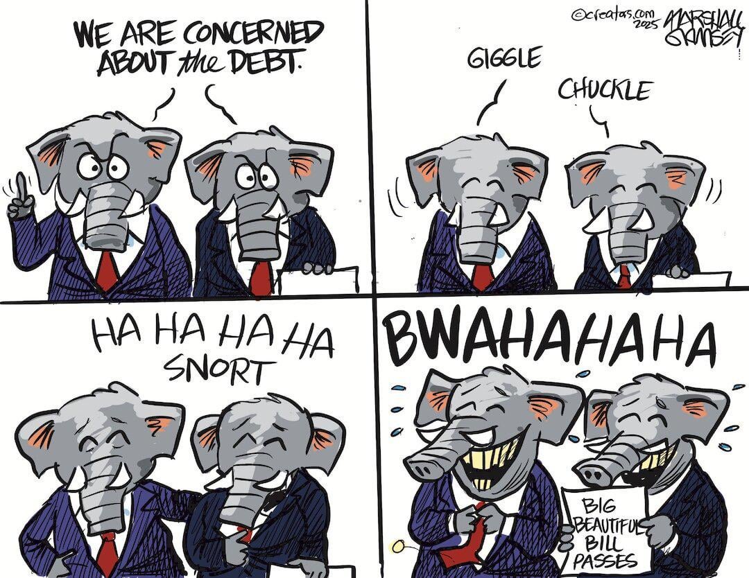 GOP is so concerned about debt...