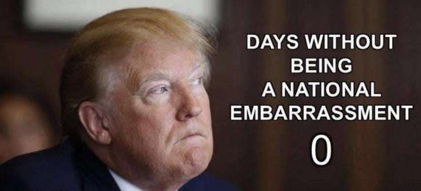 we are the laughingstock of the world