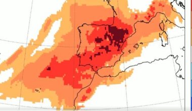 España tendrá una masa de aire extraordinariamente cálida para la fecha
