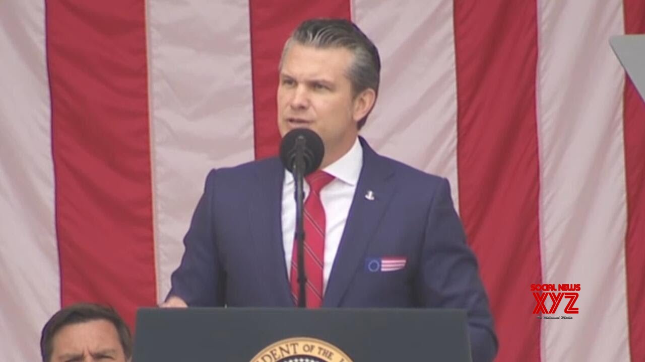 Pete Hegseth speaks at Arlington National Cemetery to mark Memorial Day (Video)