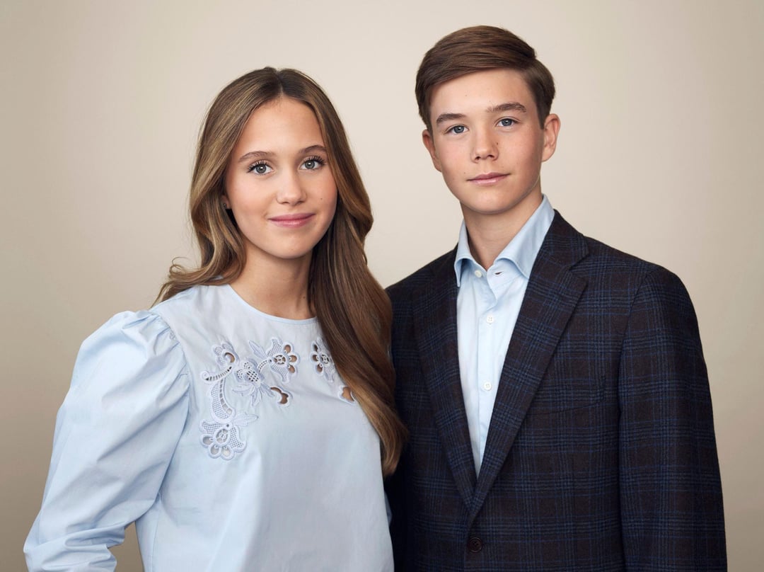 Prince Vincent and Princess Josephine of Denmark New Portraits!