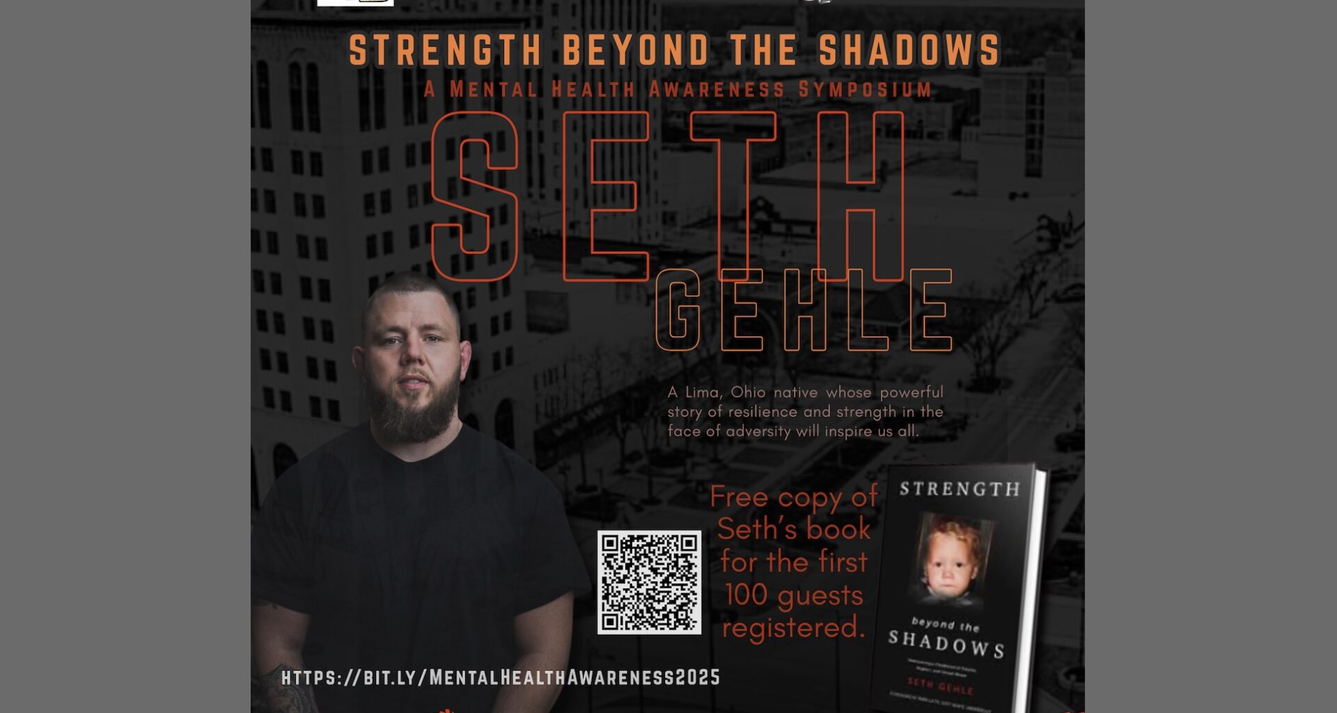 Mental Health Awareness event with Seth Gehle 