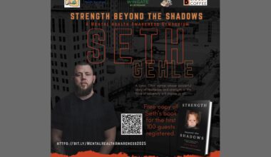 Mental Health Awareness event with Seth Gehle 