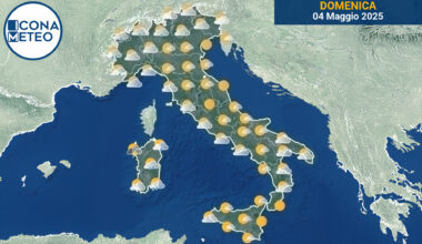 Meteo Italia oggi: Sole, nuvole e piogge isolate su diverse zone