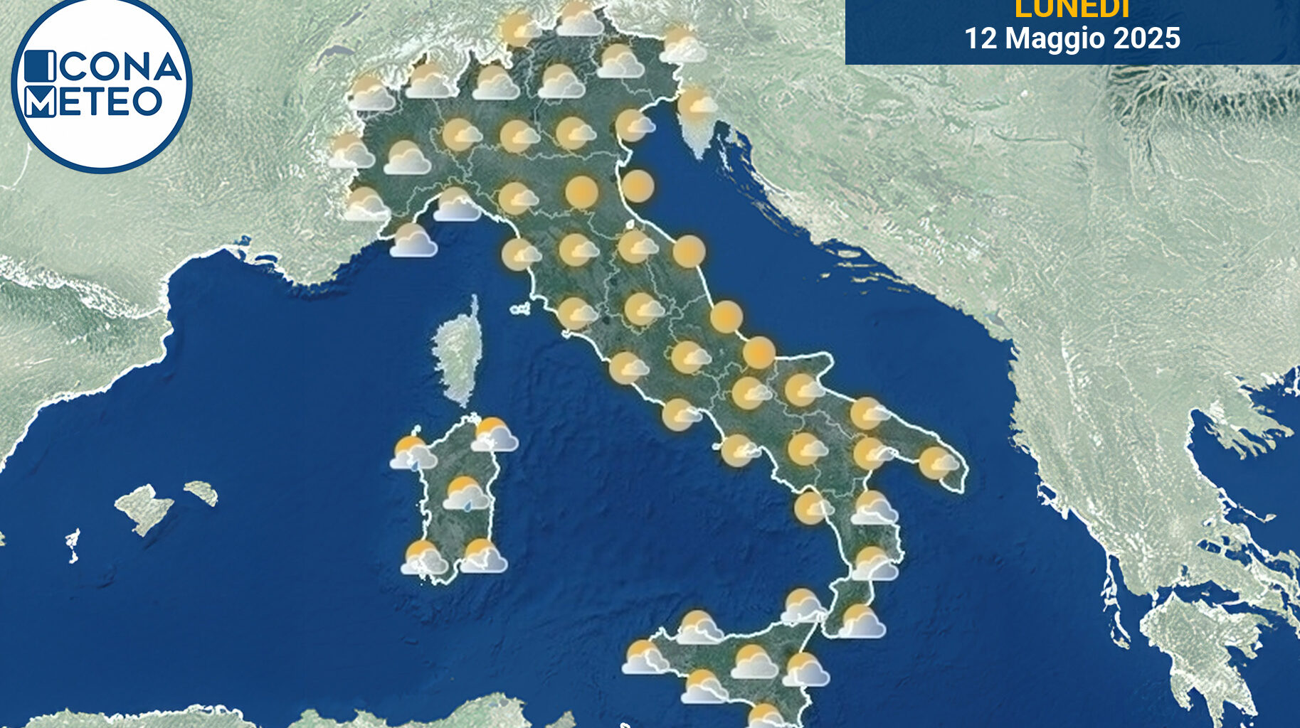 Meteo Italia oggi: instabilità al Nord, sole al Centro e Sud