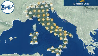Meteo Italia oggi: instabilità al Nord, sole al Centro e Sud