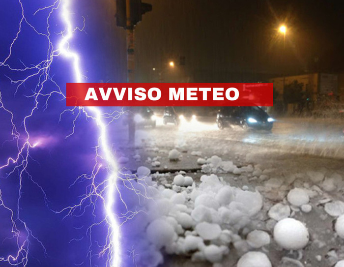 Avviso meteo per le prossime ore: in arrivo forti temporali e vento