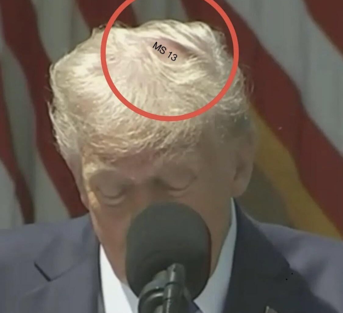 WHOA!! SCARY NOT CLICKBAIT! Trump is MS13 😱🤯