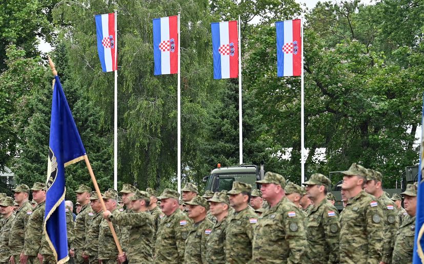 Military parade croatia