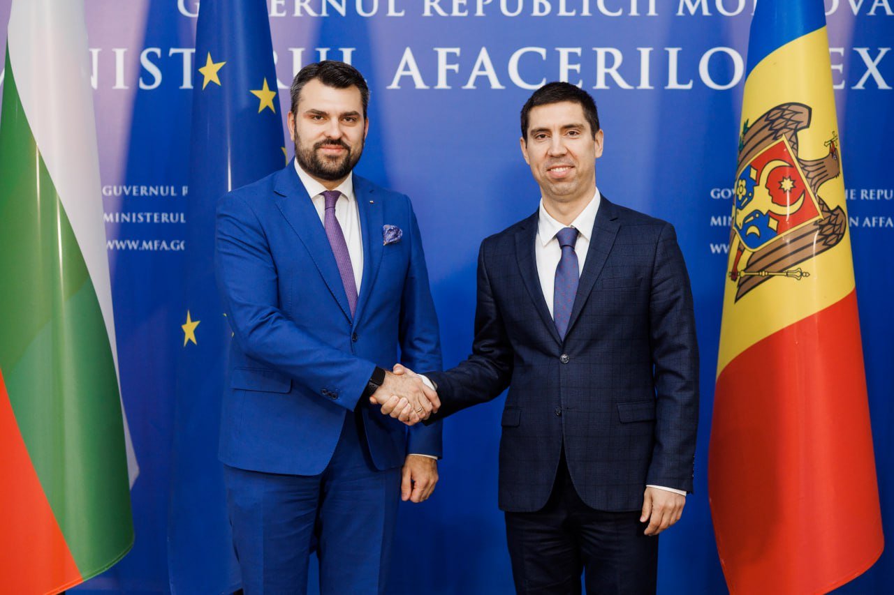 Moldova and Bulgaria are on a solid path of cooperation, foreign ministers