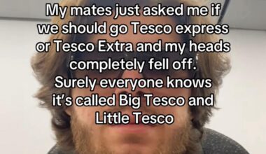 100% it’s big Tesco.