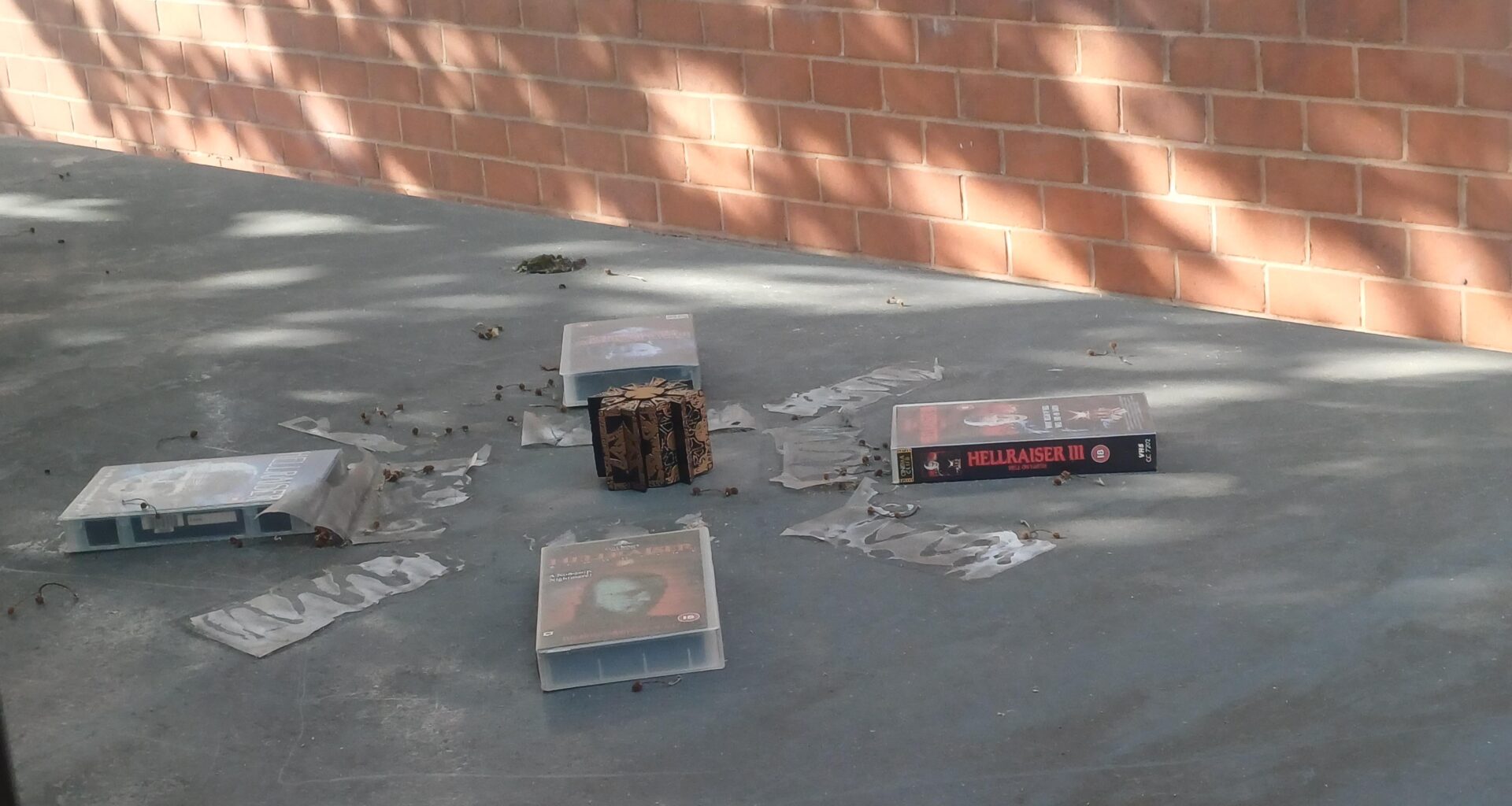 East Street/Hellraiser Bus Stop this morning