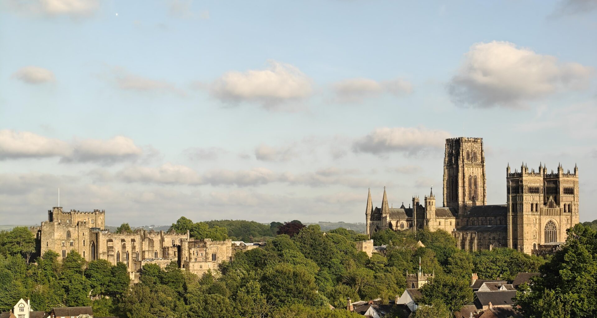 Durham from the East Coast Mainline