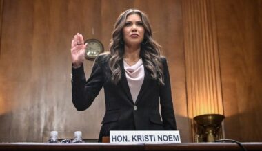Homeland Security Secretary Kristi Noem struggles to define habeas corpus at Senate hearing.  "Habeas corpus is a constitutional right that the president has to be able to remove people from this country," Noem said. “That’s incorrect,” a Democratic senator responded.