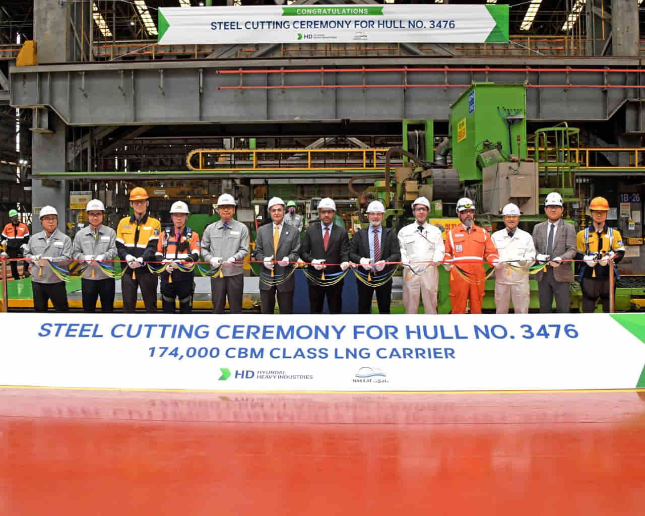 Korean shipyard begins piecing together 17 LNG ships for QatarEnergy’s fleet expansion quest