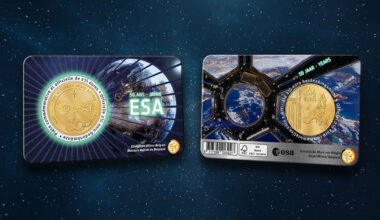Euro coins released for European Space Agency's (ESA) 50 years