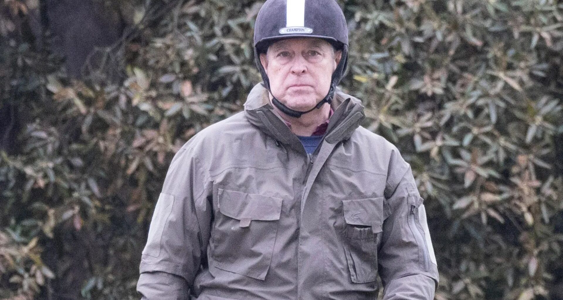 Prince Andrew looks stoney-faced as disgraced royal is excluded from VE Day celebrations