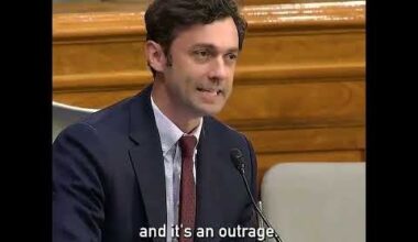 Senator Jon Ossoff Who out there in the American public is demanding that we shut down cancer research