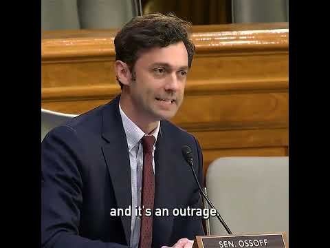 Senator Jon Ossoff Who out there in the American public is demanding that we shut down cancer research