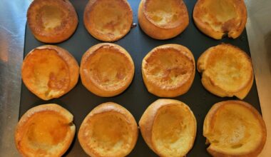 I heard your feedback, internalized it, had a good cry, and tried again. Second attempt: Yorkshire Pudding.