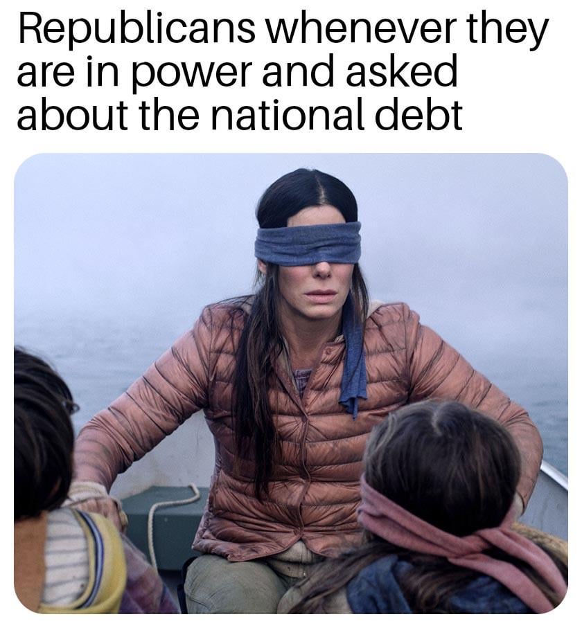 Wait. What? We are in debt?