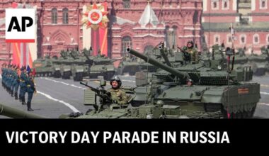Anyone else watching the Russian parade waiting to see if the Ukrainian drones attack?