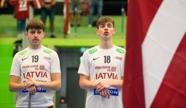 Latvijas Florbola savienība » LV » 2024/2025 » Jaunumi » Juniori piekāpjas slovākiem un pasaules čempionātu noslēdz sestajā vietā