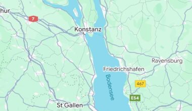 Why is lake Geneva split between France and Switzerland, but lake Constance shared