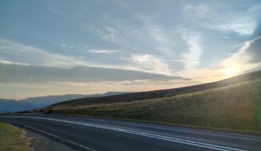 Drive to work... Had to stop