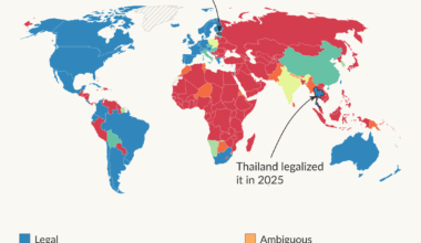 [OC] How do the rights of LGBT+ people vary across the world?